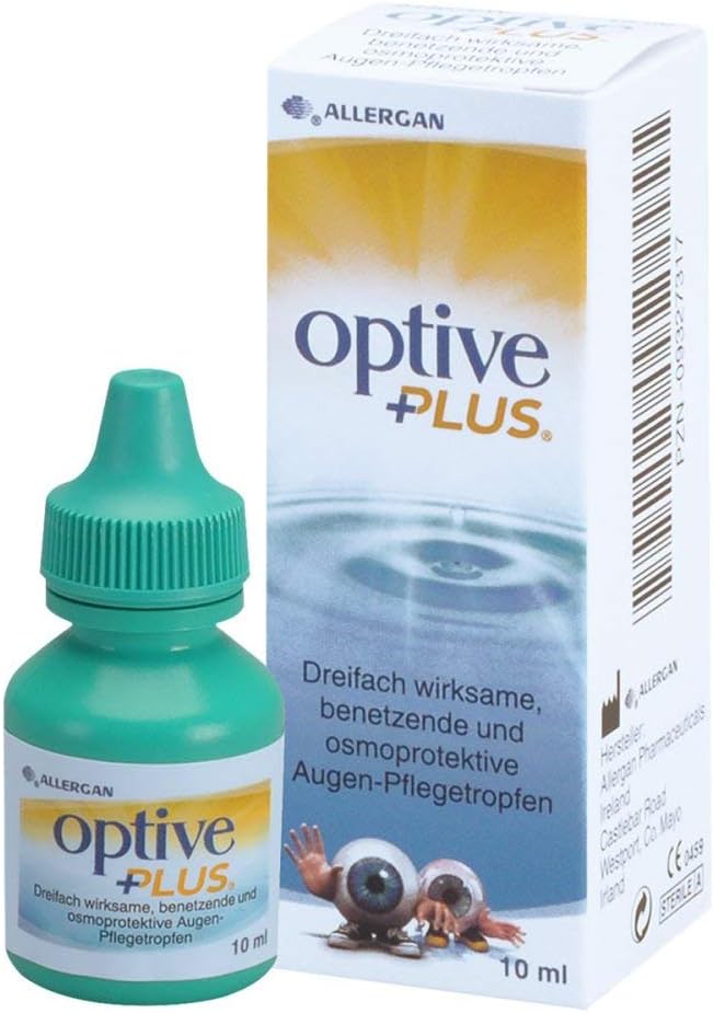 Optive Plus Lubricating Eye Drops 10ml