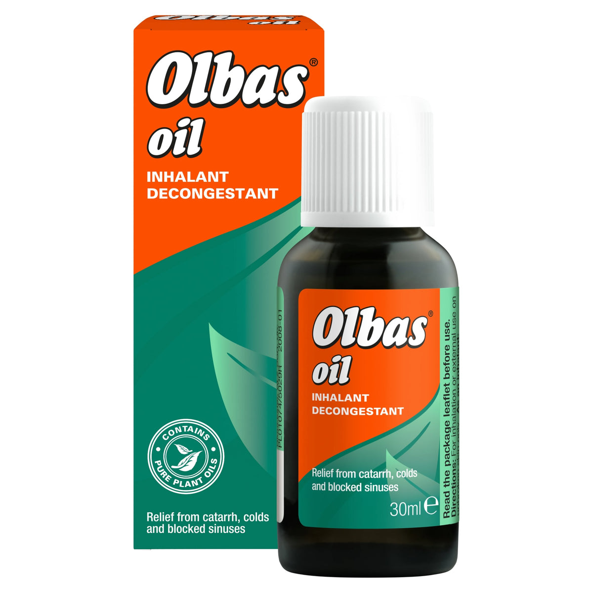 Olbas Oil 30ml – Catarrh & Sinus Relief – Nasal Decongestant – Fast Acting