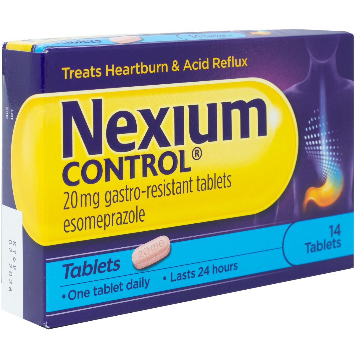 Nexium Control 20mg Gastro-Resistant Tablets 14