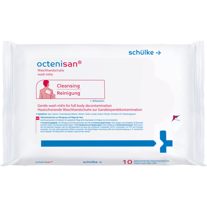 Octenisan Antimicrobial Body Wash Mitts. Check the selected quantity or pack size.