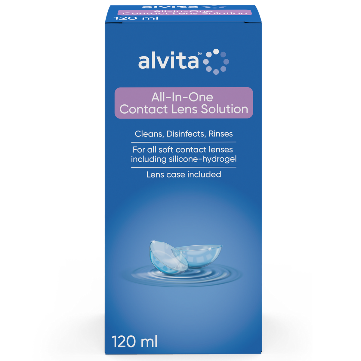 Alvita All-in-One Contact Lens Solution 120ml