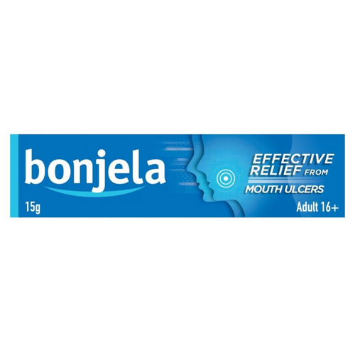 Bonjela Adult Gel 15g x3. Single unit pack pictured; total quantity stated in listing.