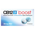 CB12 Boost Sugar Free Chewing Gum Strong Mint x2. Check the selected quantity or pack size.