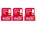 4head Stick Headache Relief 3 Pack