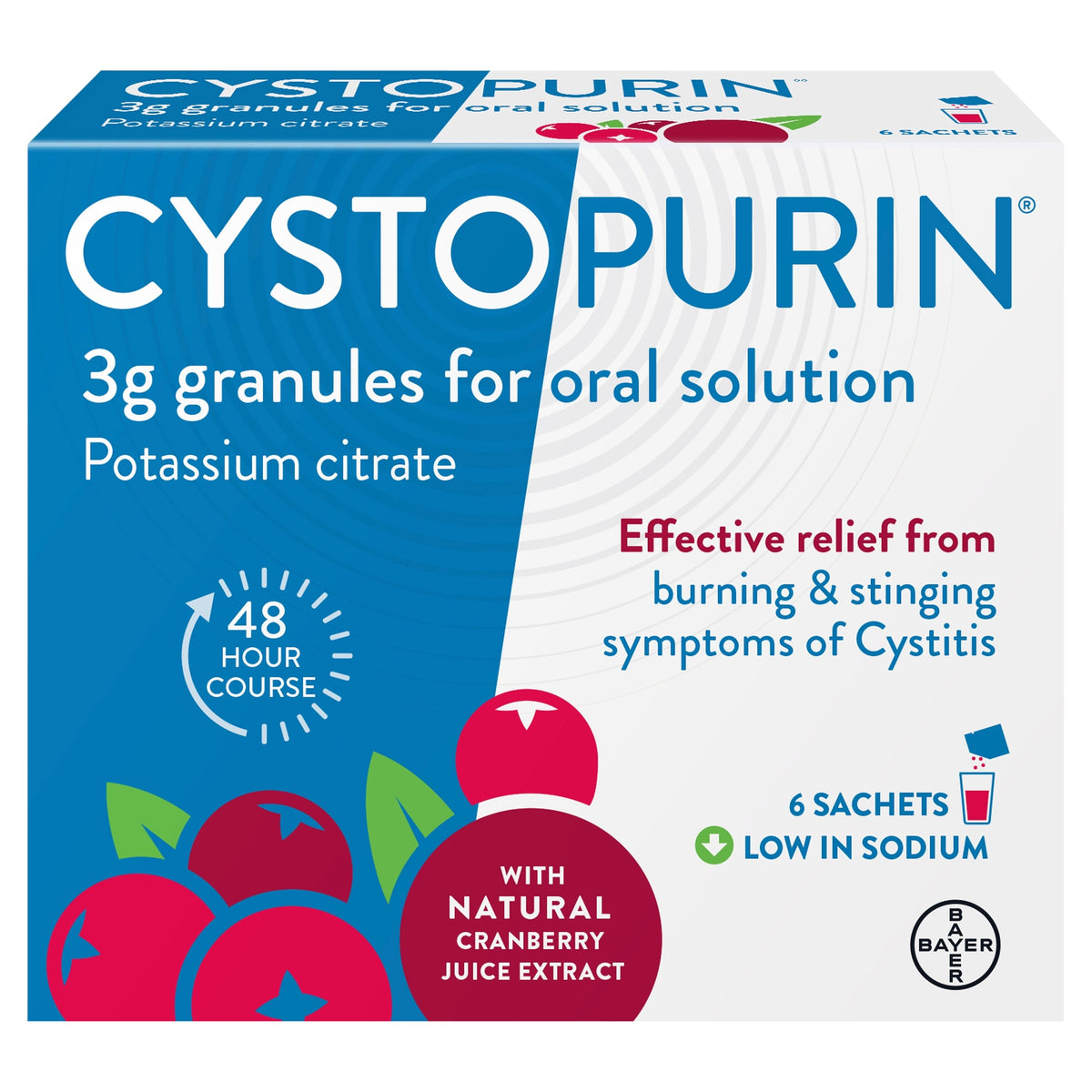 Cystopurin Cystitis Relief Sachets 6
