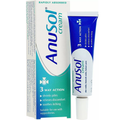 Anusol Piles Cream 43g. Unit pack pictured; select the quantity stated in the listing.