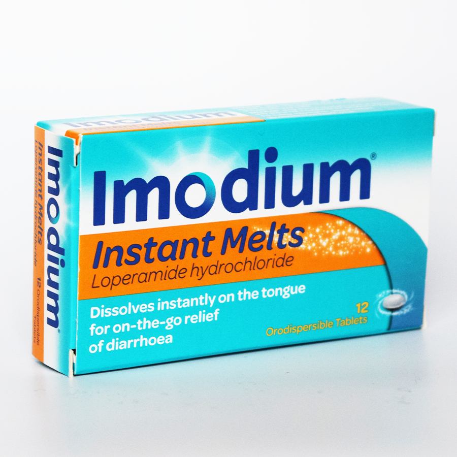 Imodium Instants Diarrhoea Relief Melt Tablets 12 x3. Unit pack pictured; select the quantity stated in the listing.