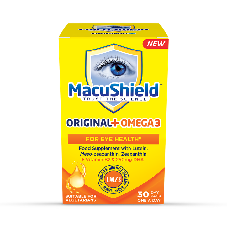 MacuShield Original + Omega-3 Eye Health Capsules