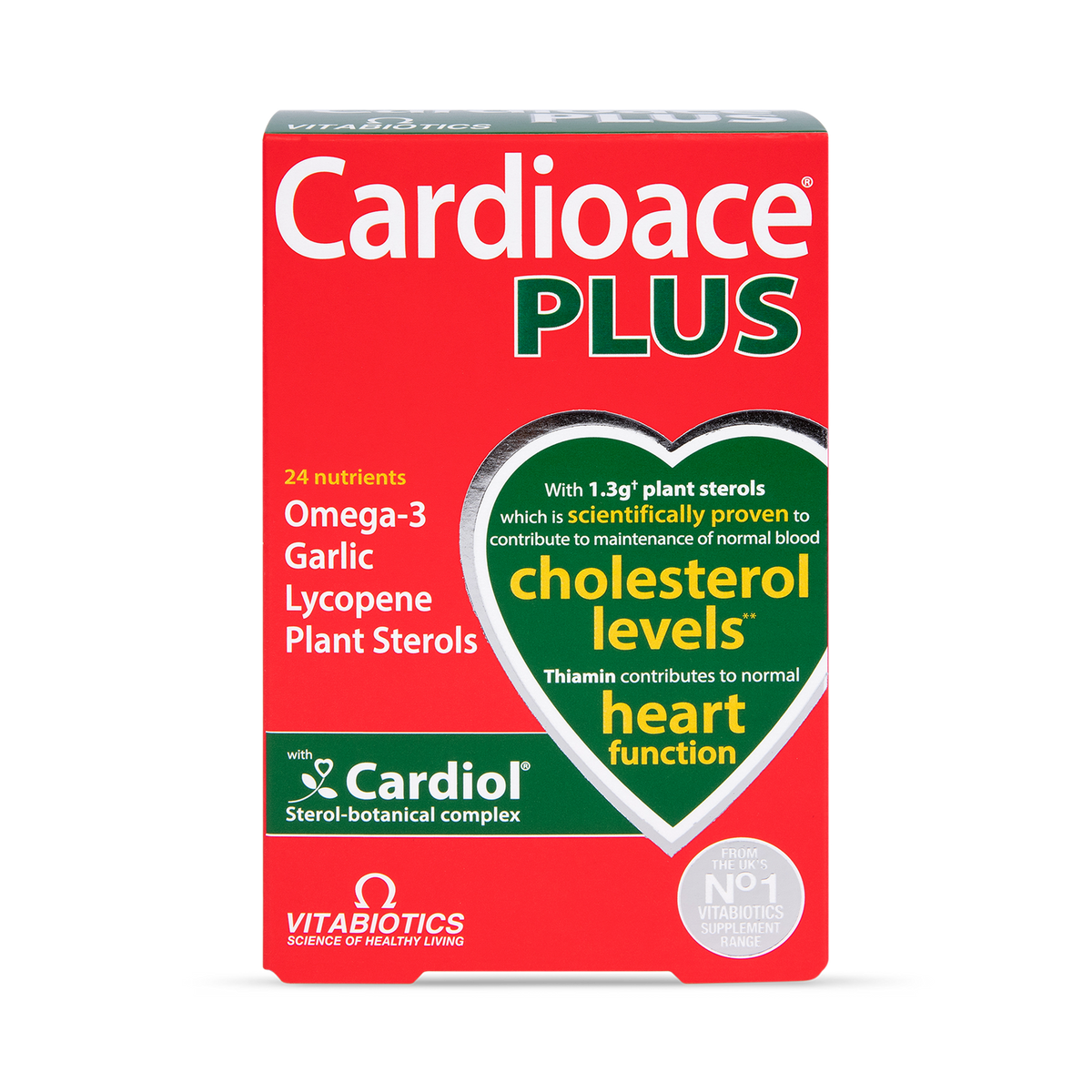 Vitabiotics Cardioace Plus Capsules 60