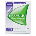 Nicorette Inhalator 15mg Quit Smoking 36 Cartridges