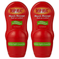 Deep Heat Muscle Massage Roll-On 50ml x2