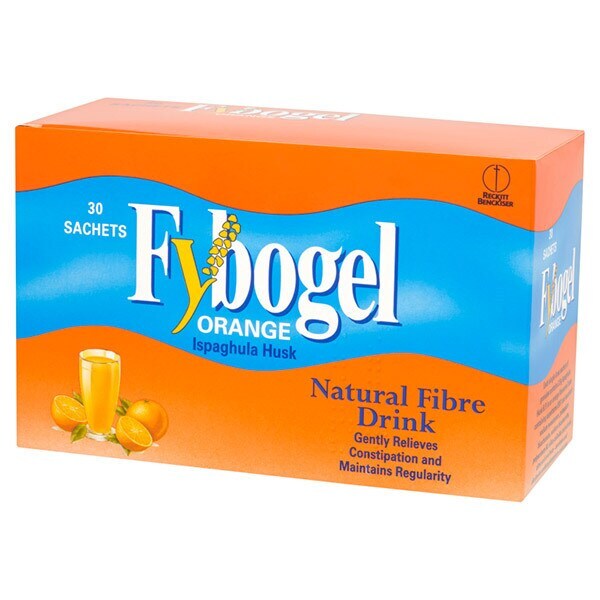 Fybogel Orange — original 30-sachet pack