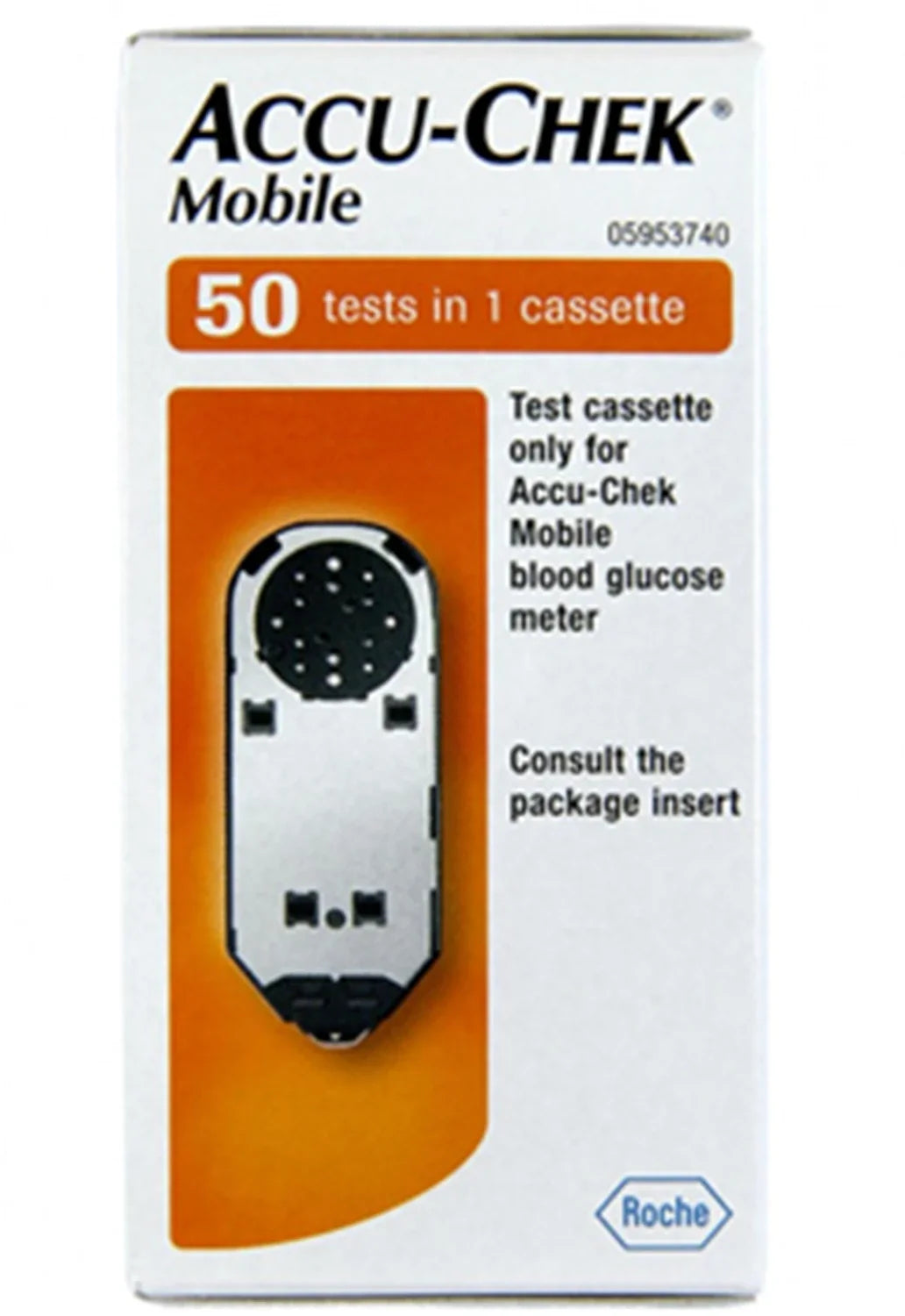 Accu-Chek Mobile test cassette — 50 tests