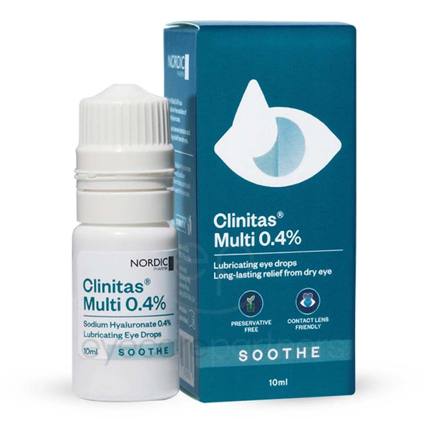 Clinitas Multi 0.4% 10ml — one bottle pictured