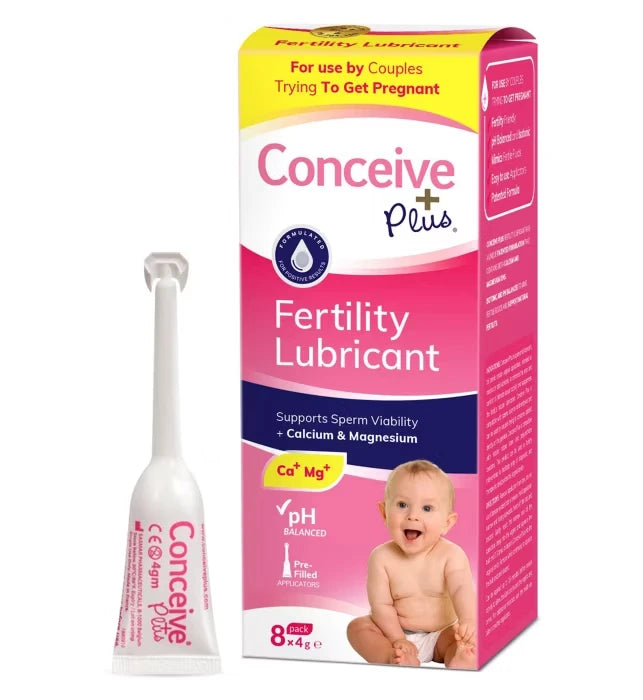 Conceive Plus fertility lubricant — 8 pre-filled 4g applicators