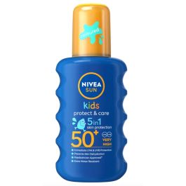 NIVEA SUN Kids Protect & Care SPF50+ 200ml spray; exact barcode 4005808856671