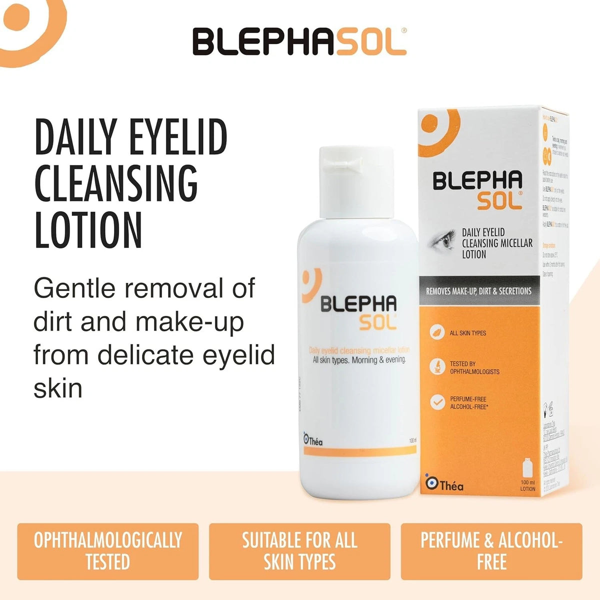 Blephasol Daily Eyelid Cleansing Lotion 100ml