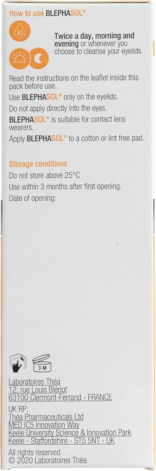 Blephasol Daily Eyelid Cleansing Lotion 100ml