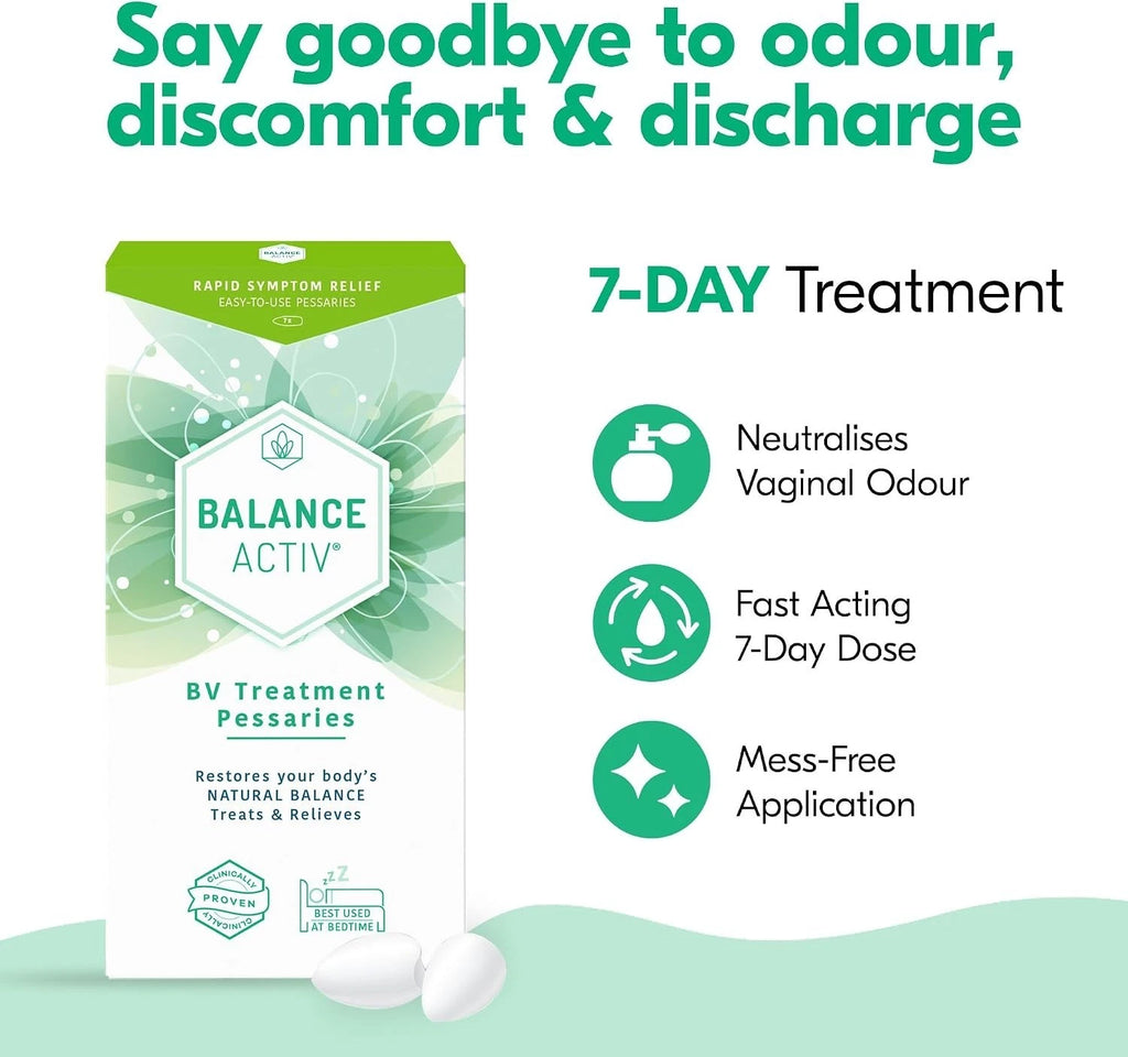 Balance Activ BV Vaginal Pessaries – 7 × 2g
