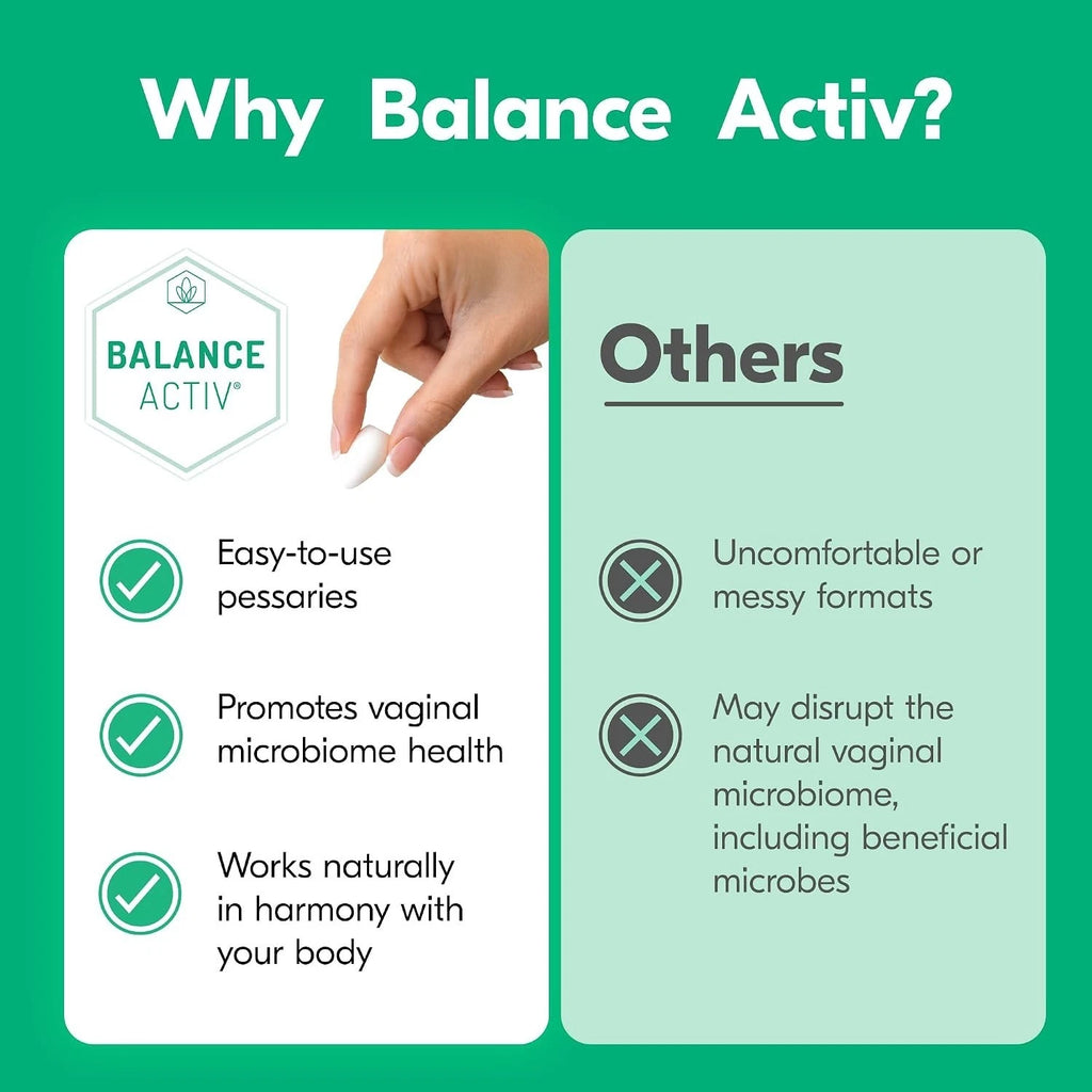 Balance Activ BV Vaginal Pessaries – 7 × 2g