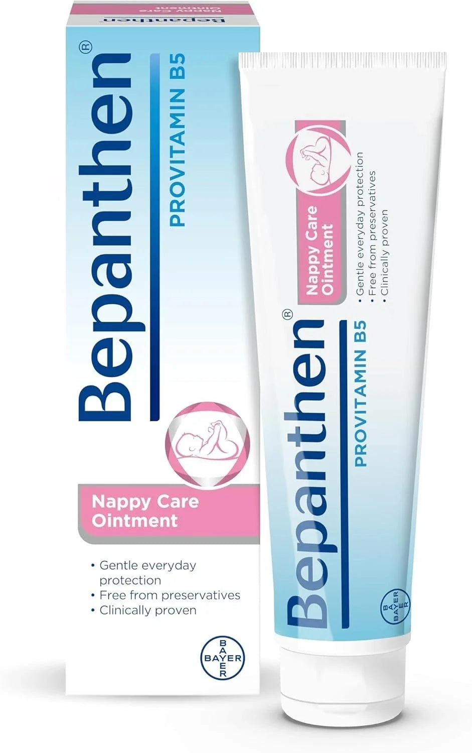 Bepanthen Nappy Care Ointment 100g Pack of 2. Unit pack pictured; total quantity is stated in the listing.