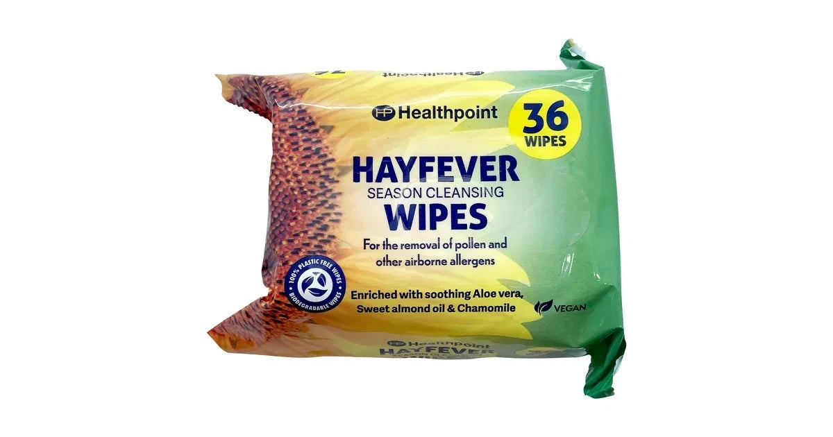 Healthpoint Hayfever Relief Wipes – 36 Wipes