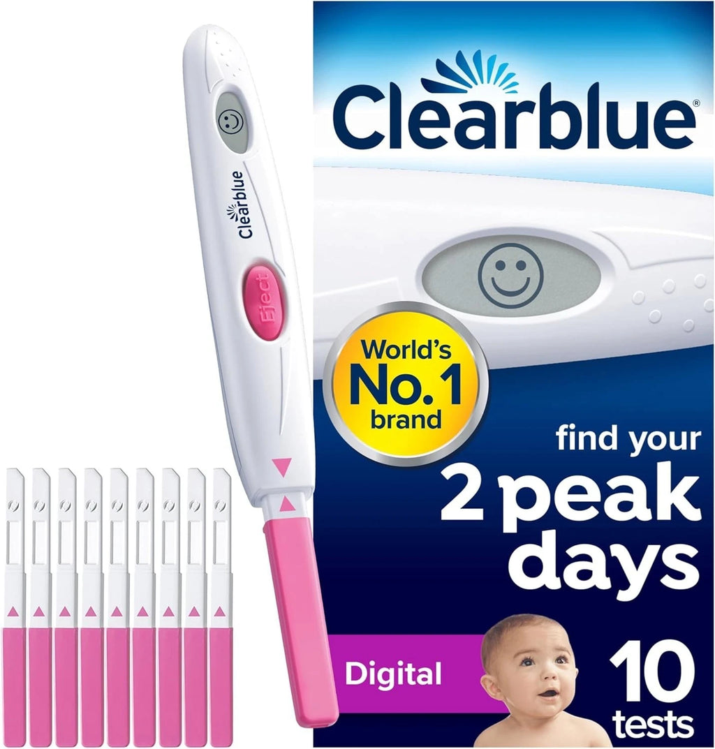 Clearblue Digital Ovulation Test Kit – 10 Tests