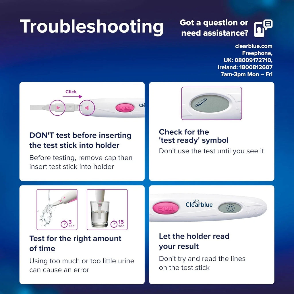 Clearblue Digital Ovulation Test Kit – 10 Tests