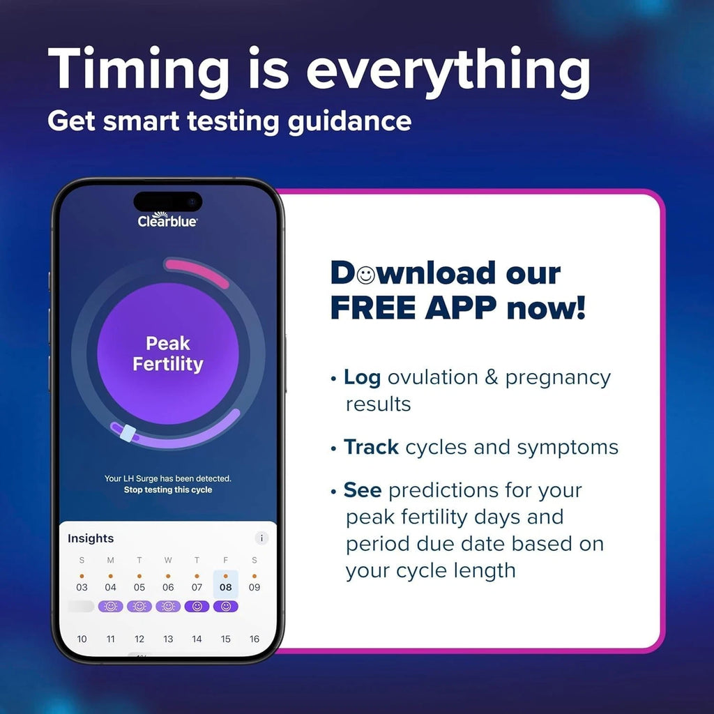 Clearblue Digital Ovulation Test Kit – 10 Tests