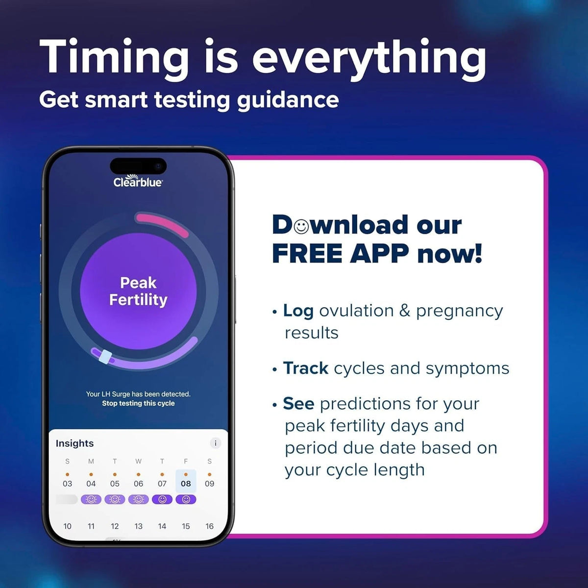 Clearblue Digital Ovulation Test Kit – 10 Tests