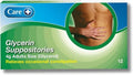 Care Glycerin Adult Suppositories 4g – 12 Pack