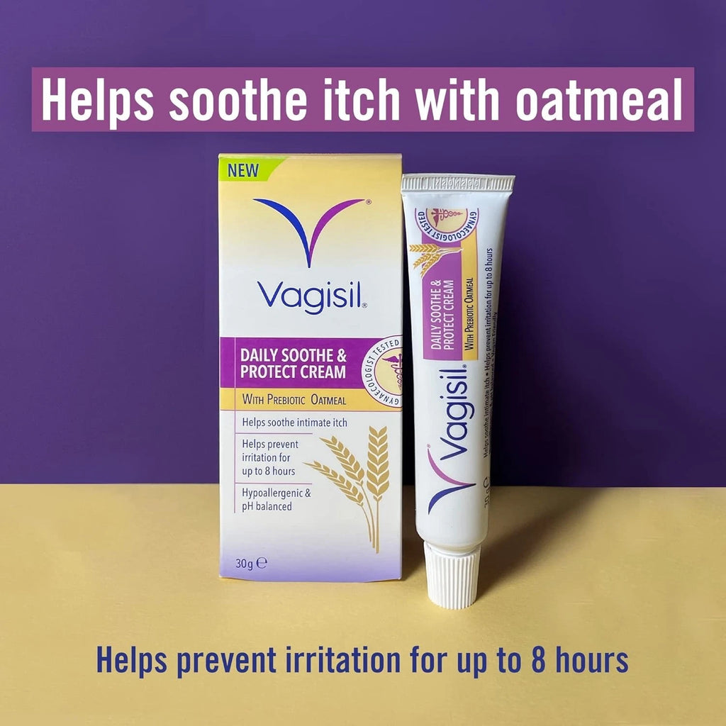 Vagisil Daily Soothe & Protect Oatmeal Cream 30g