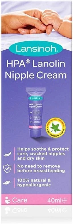 Lansinoh HPA Lanolin Nipple Cream 40ml